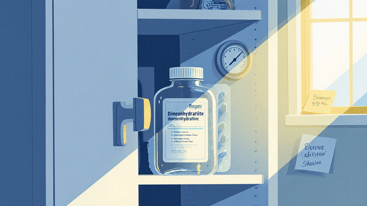 How to Store and Safely Dispose of Dimenhydrinate - Step‑by‑Step Guide
