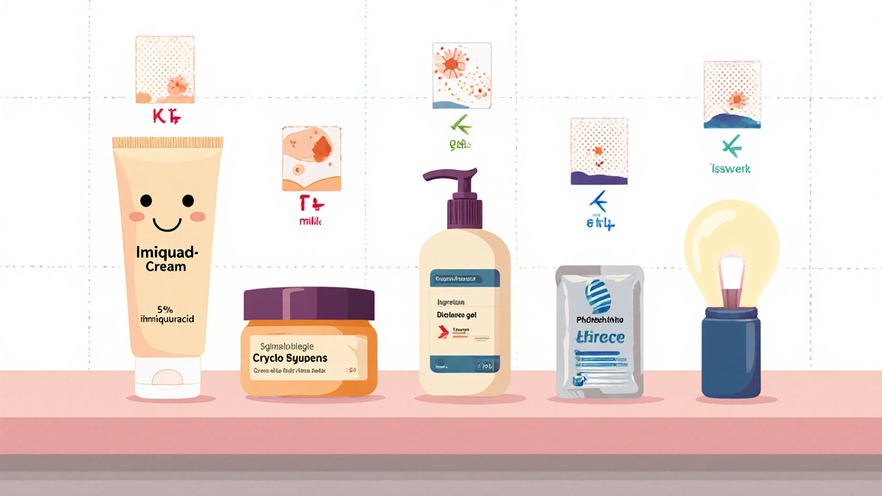 Imiquad Cream vs Other Topical Treatments: Detailed Comparison