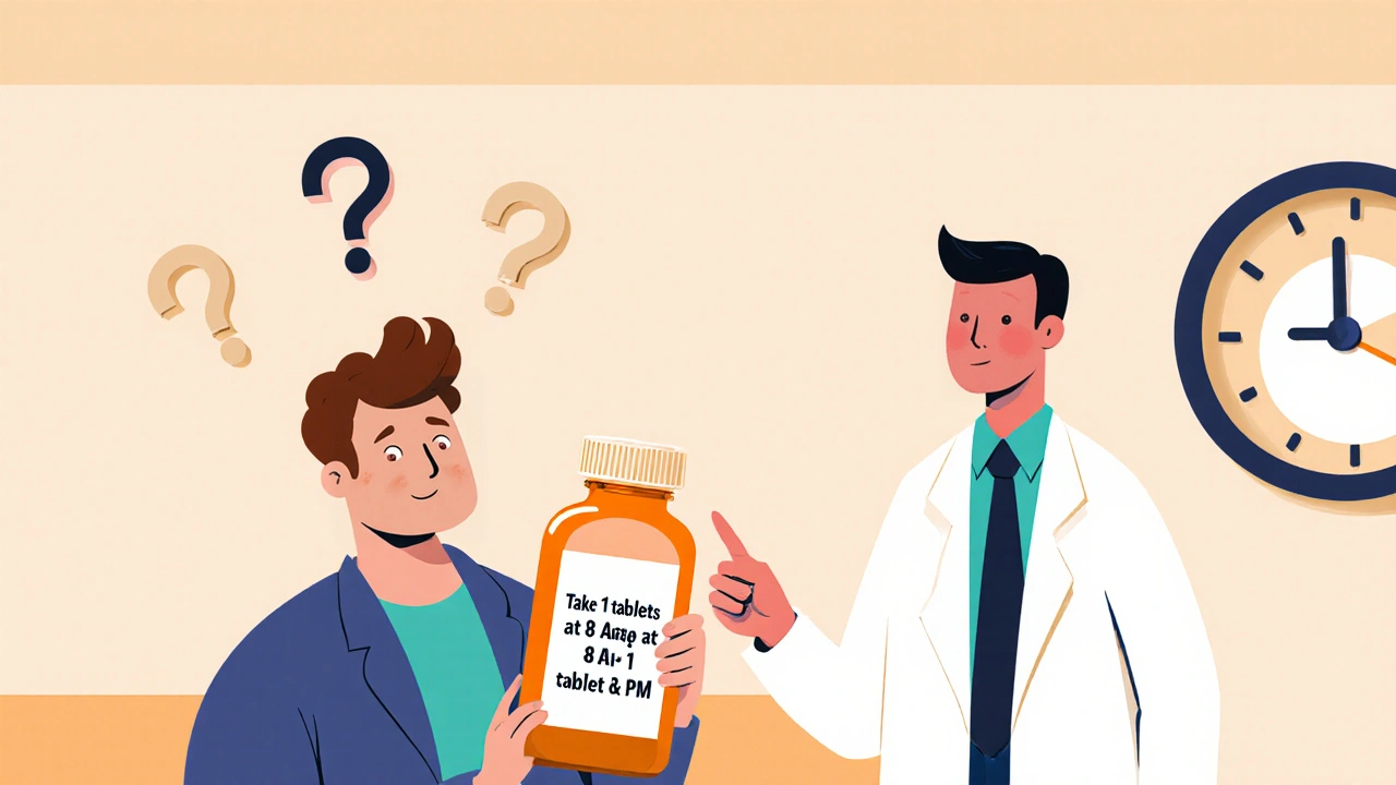 How to Read Prescription Label Dosage Instructions: Frequency and Timing Explained