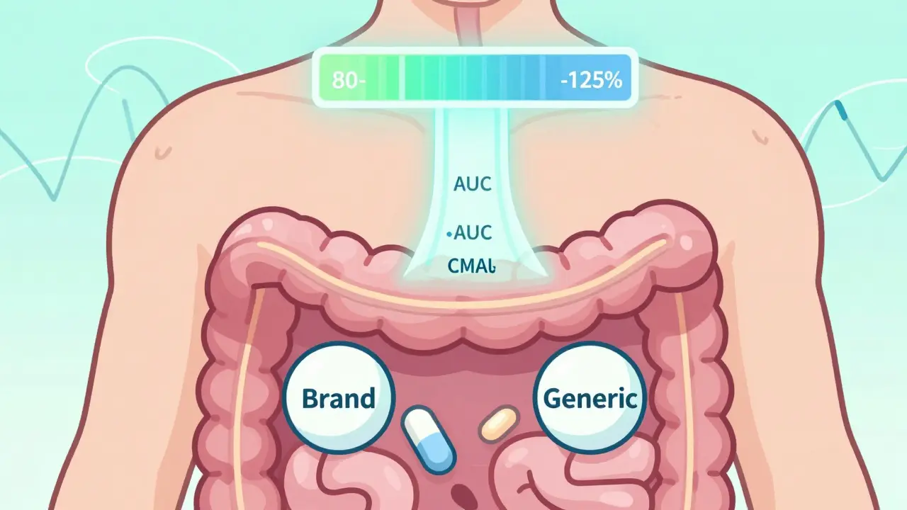 The 80-125% Rule: Understanding Bioequivalence Confidence Intervals in Generic Drugs